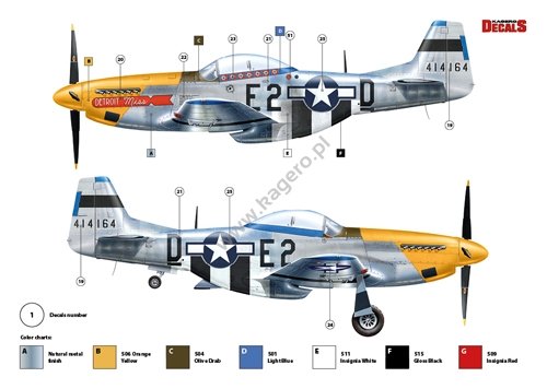 Kagero KD48004 P-51 D/K Mustang part 1 1/48 – image 2