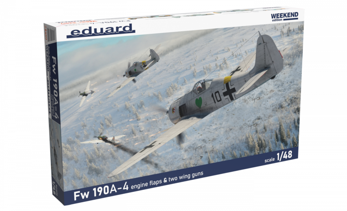 Eduard 84117 Fw 190A-4 w/ engine flaps &amp;amp; 2-gun wings 1/48 – image 2