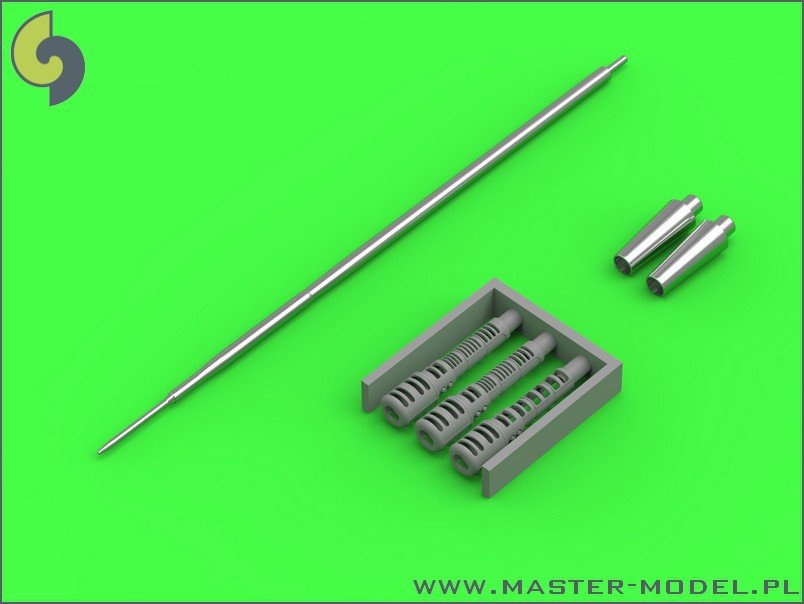 Master AM-32-071 Master AM-32-071 MiG-19S (Farmer C) - Embouts de canon de 30 mm et tube pilote