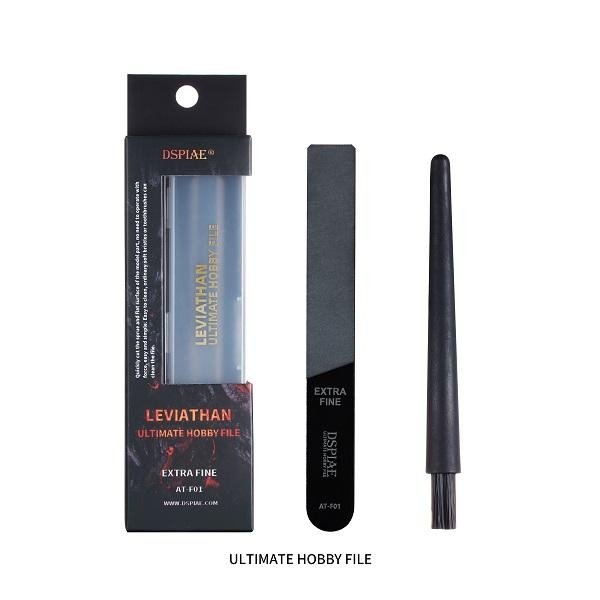 DSPIAE AT-F01 LEVIATHAN ULTIMATE HOBBY FILE INSTRUCTION / Ceramic file with cleaning brush