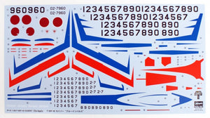 Hasegawa PT15 F-86F-40 Saber &amp;#39;Blue Impulse&amp;#39; 1/48 – obrázek 2