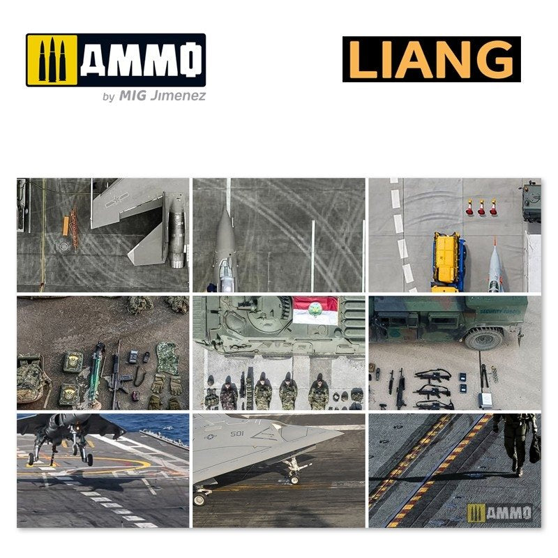 Liang 0010 Tire Tracks Effects Airbrush Stencils A – image 6