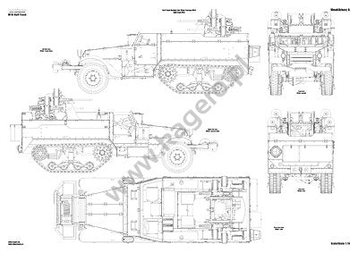 Kagero 7088 M16 Half-Track EN/PL – obrázek 4