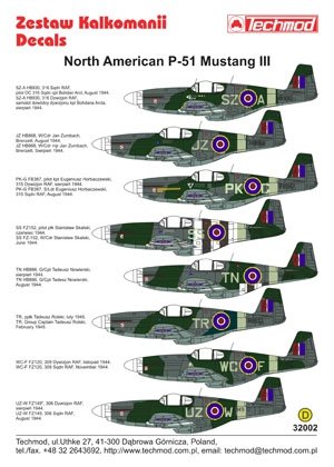 Techmod 32002 - North American P-51 Mustang III 1/32 – Bild 2