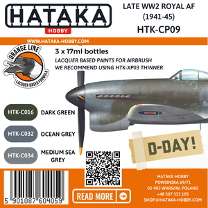 Hataka Hobby HTK-CP09 Late WW2 Royal AF (1941-45) – obrázek 2