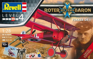 Revell 05778 Geschenkset 125 Jahre Roter Baron 1/28