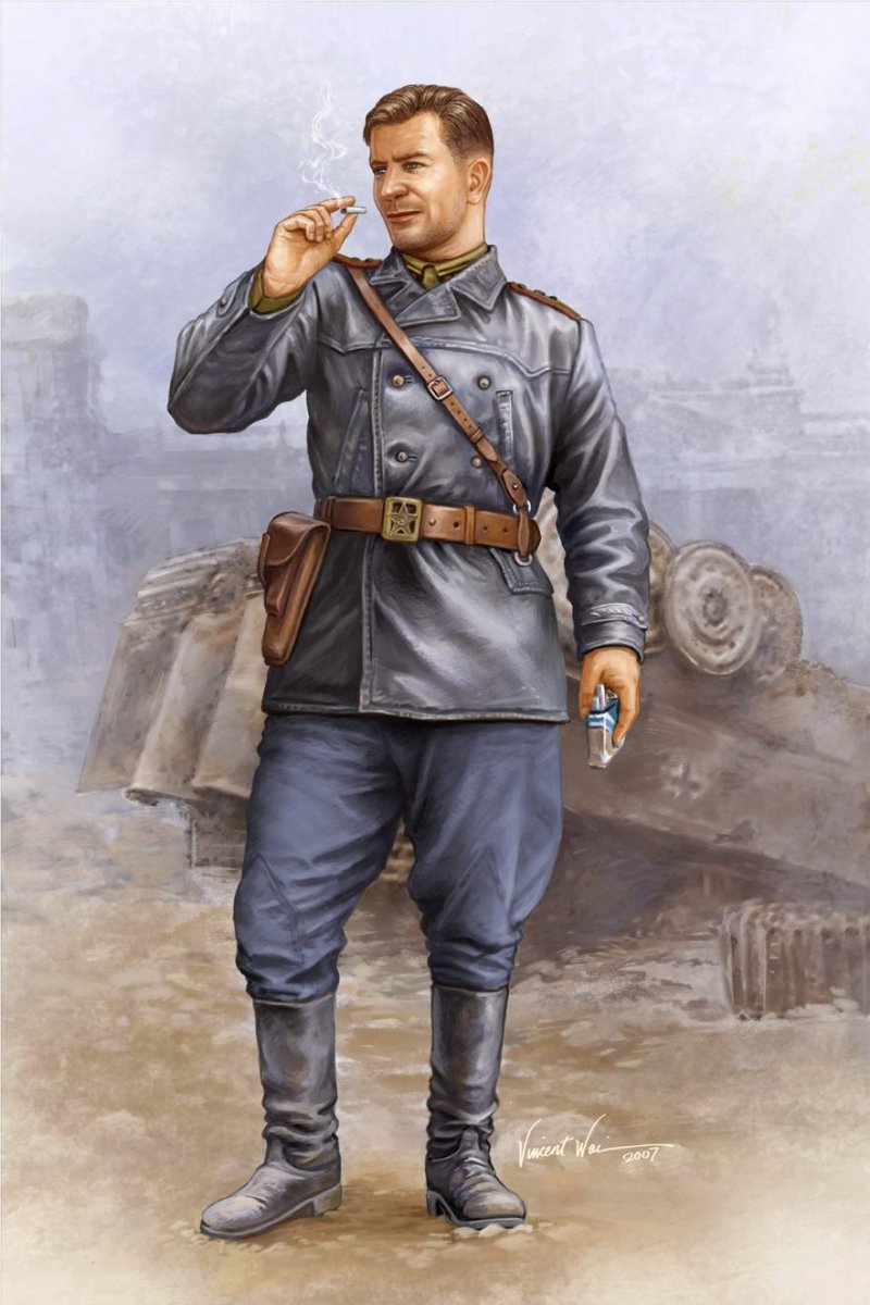 Trumpeter 00702 WWII SOVIET TANK CREW Vol.2 (1/16)