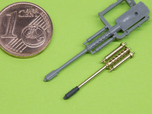 Master AM-48-125 AH-64 Apache - M230 Chain Gun barrel (30mm), Pitot Tubes and tail antenna (resin, PE and turned parts) 1/48 – image 5