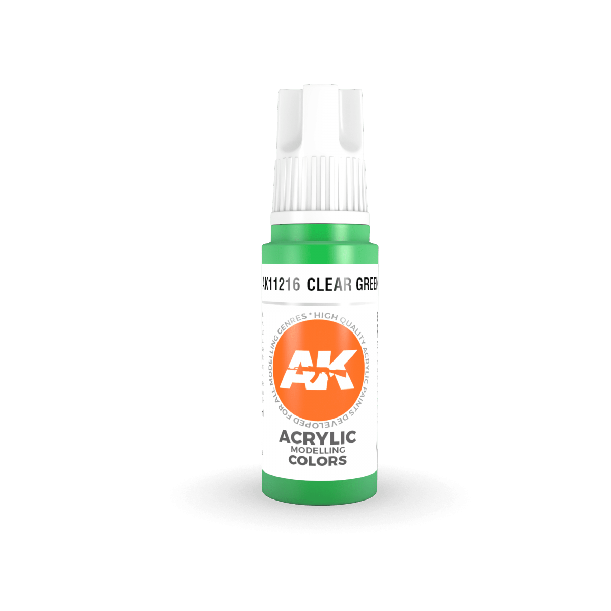AK Interactive AK11216 CLEAR GREEN – STANDARD 17ml – image 2