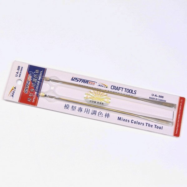 U-Star UA-90300 Small Stirrer 2in1 (small paint stirrers, 2 pcs)