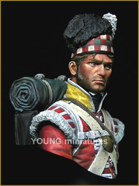 Young Miniatures YH1826 The 92nd Gordon Highlanders Waterloo 1815 1/10 – image 3