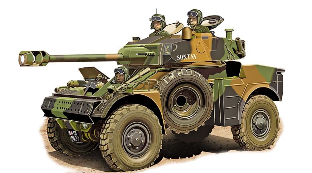 ACE 72456 AML-90 Light Armored Car (4x4) 1/72
