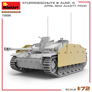 MiniArt 72106 STURMGESCHUTZ III AUSF. G, APRIL 1943 ALKETT PROD. 1/72 – image 5