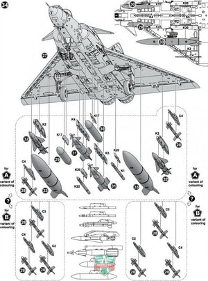 Modelsvit 72053 Mirage 4000 (upgraded version) 1/72 – image 4