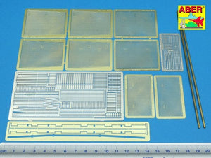 Aber 35135 Thoma mesh screens for T-34/85 tank (1/35) – image 2