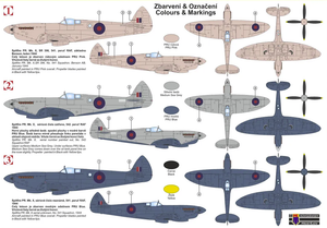 Kovozavody Prostejov KPM0290 Spitfire PR. Mk.X 1/72 – obrázek 2