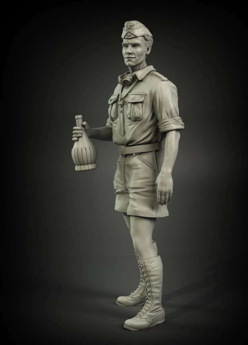 Panzer Art FI35-084 DAK tankers RK award ceremony No.1 1/35 – image 4