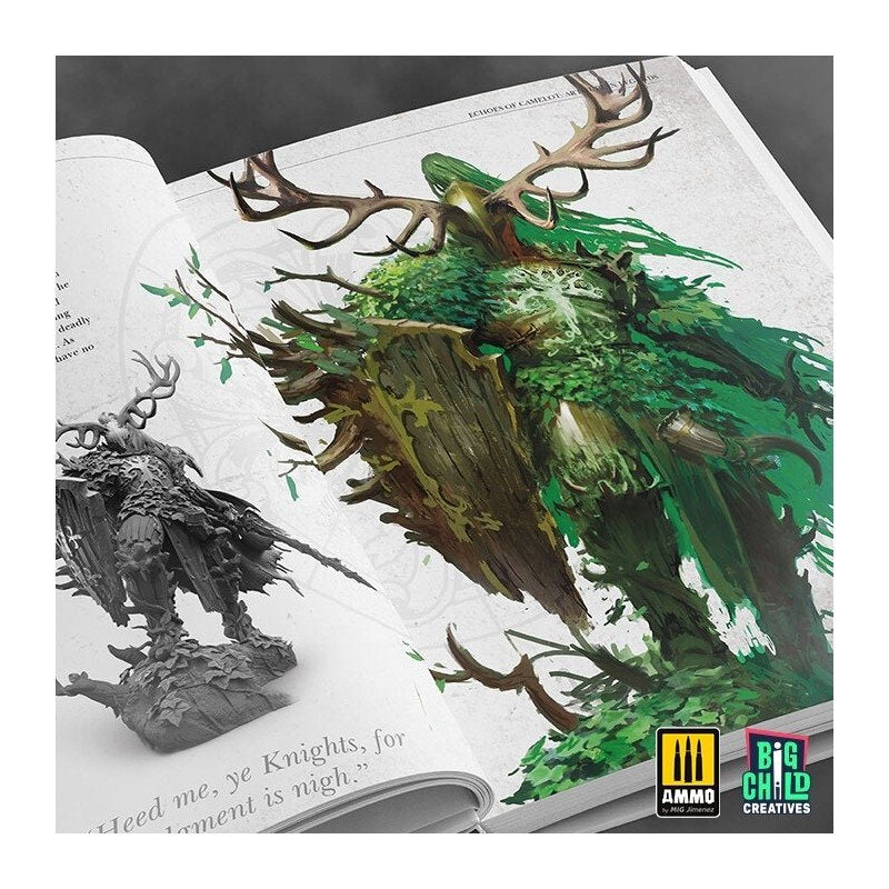 Ammo of Mig BCECLI002 Echoes of Camelot Artbook and Painting Guide – obrázek 4