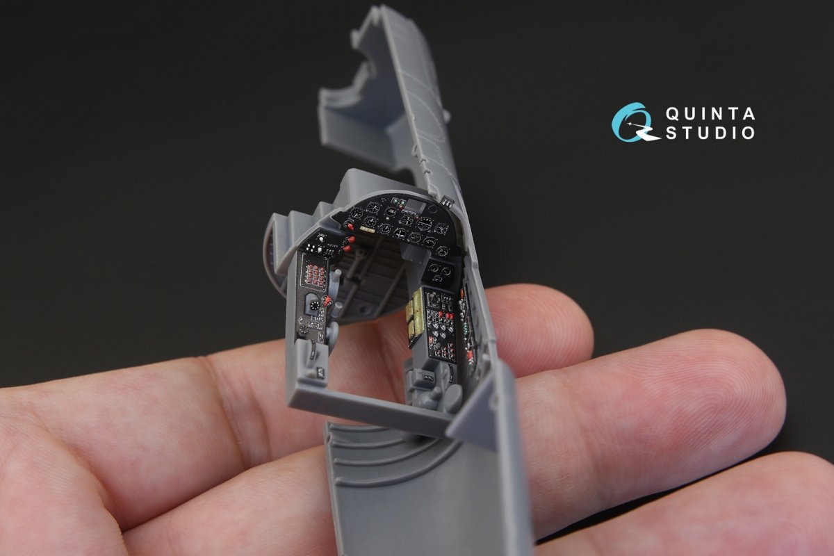 Quinta Studio QD48108 F4U-1D 3D-Printed &amp;amp; colored Interior on decal paper (for Tamiya kit) 1/48 – obrázek 2