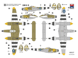 Hobby 2000 48027 P-38J Lightning ETO 1944 (ACADEMY+ CARTOGRAF + MASKS) 1/48 – Bild 2