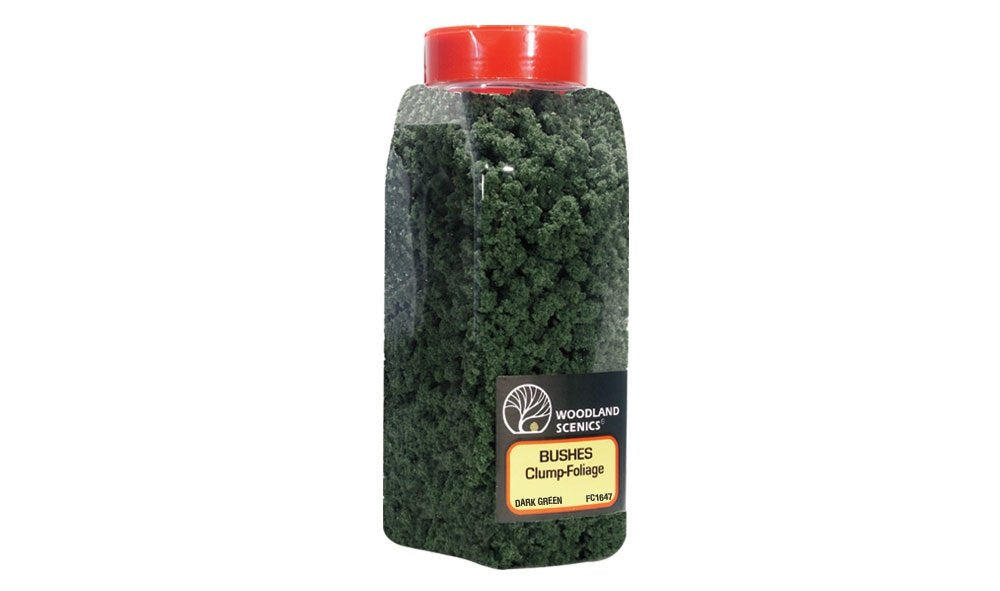 Woodland Scenics WFC1647 Dark Green Underbrush 1L – image 2