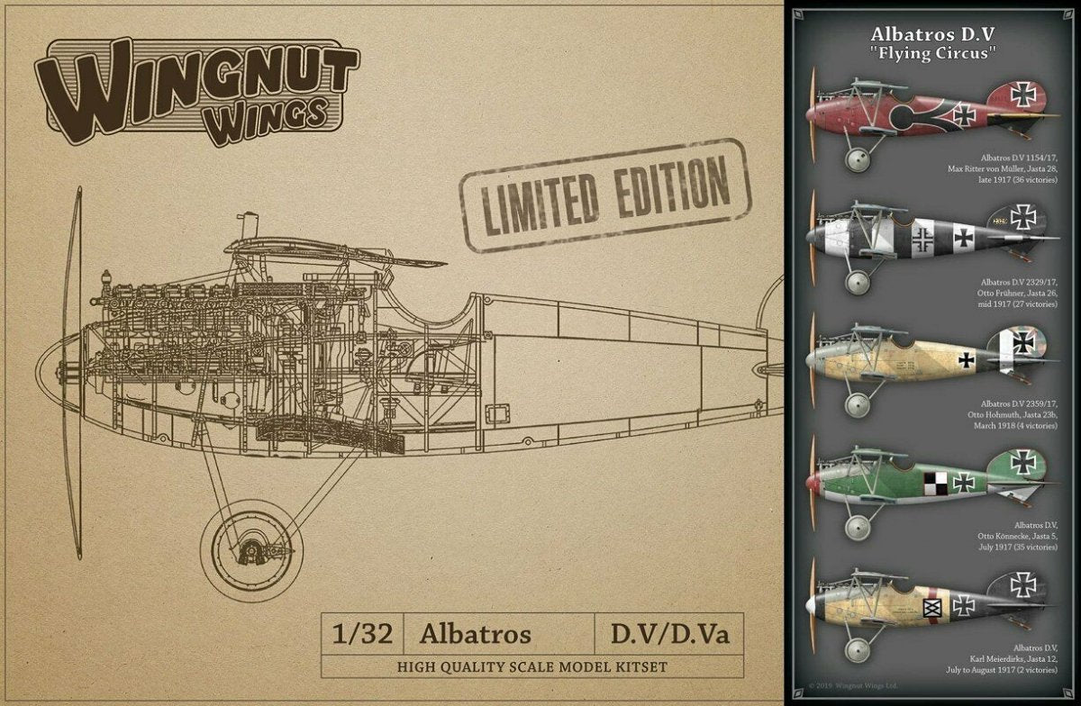 Wingnut Wings 32905 Albatros DV &amp;quot;Flying Circus&amp;quot; 1/32