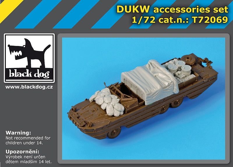 Black Dog T72069 DUKW accessories set for Italeri 1/72 – image 2