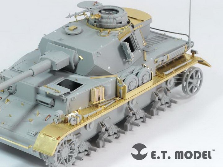 ET Model E35-089 WWII German Pz.Kpfw.IV Ausf.J Basic (For DRAGON Smart Kit) (1/35) – imagen 4