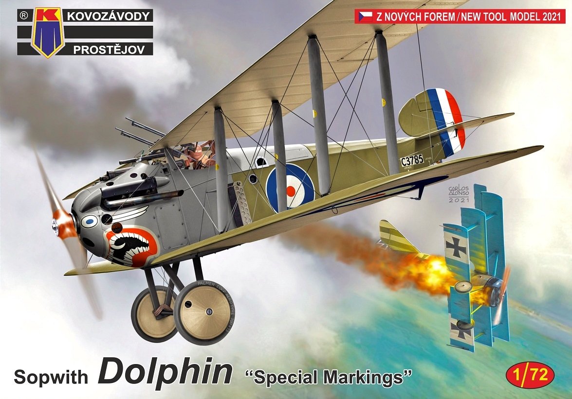 Kovozavody Prostejov KPM0274 Sopwith Dolphin "Special Markings" 1/72