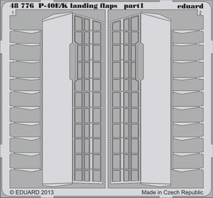 Eduard 48776 P-40E/ K landing flaps 1/48 Italeri – obrázek 2