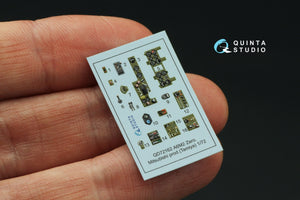 Quinta Studio QD72162 A6M2 Zero (Mitsubishi Prod.) 3D-Printed colored Interior on decal paper (Tamiya) 1/72 – obrázek 4