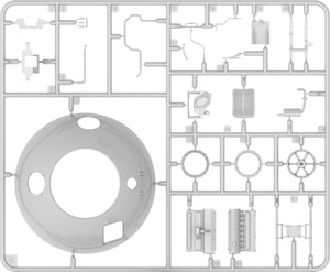 MiniArt 40003 SPHERICAL FIGHTING VEHICLE. TsAMO PROJECT. INTERIOR KIT 1/35 – immagine 12