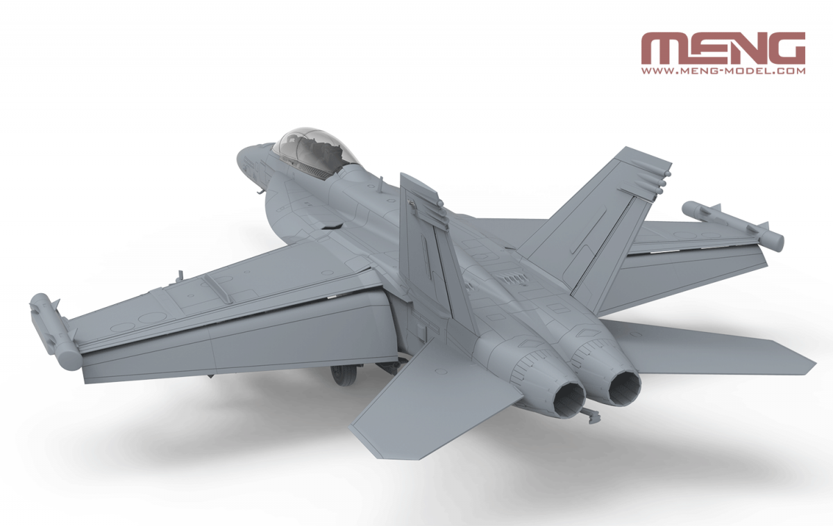 Meng LS-019 Boeing EA-18G Growler Electronic Attack Aircraft Yellow Jackets 1/48 – obrázek 9
