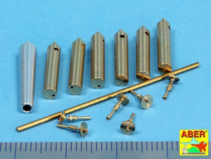 Aber 35L-164 Barrels for German WWI A7V Tank 1/35 – image 2