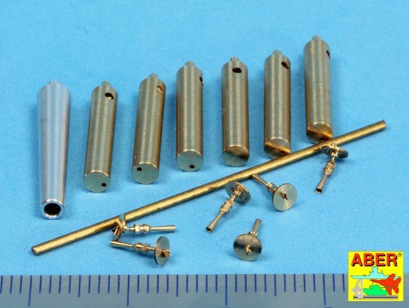 Aber 35L-164 Barrels for German WWI A7V Tank 1/35 – image 2