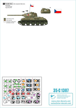 Star Decals 35-C1307 T-34-85 Medium Tank 1/35 – image 2