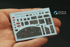 Quinta Studio QD32218 Boeing B-17G Navigator, bombardier, waist and tail gunners compartments. 3D-Printed colored Interior (HK models) 1/32 – image 5