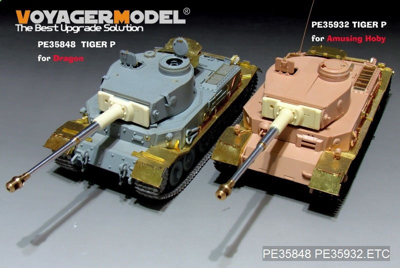 Voyager Model PE35932 WWII German Panzerkampfwagen VI (P) For AMUSING 35A023 1/35 – obrázek 13