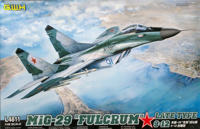 Great Wall Hobby L4811 MiG-29 Fulcrum LATE TYPE 9-12 1/48