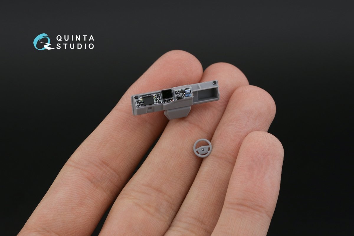 Quinta Studio QD72087 Typhoon-K 3D-Printed &amp;amp; colored Interior on decal paper (Zvezda) 1/72 – Bild 7