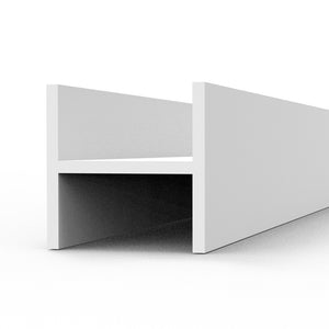 AK Interactive AK6571 BEAMS H SHAPE 4.00 x 4.00 x 350mm – STYRENE – (3 units) – image 2