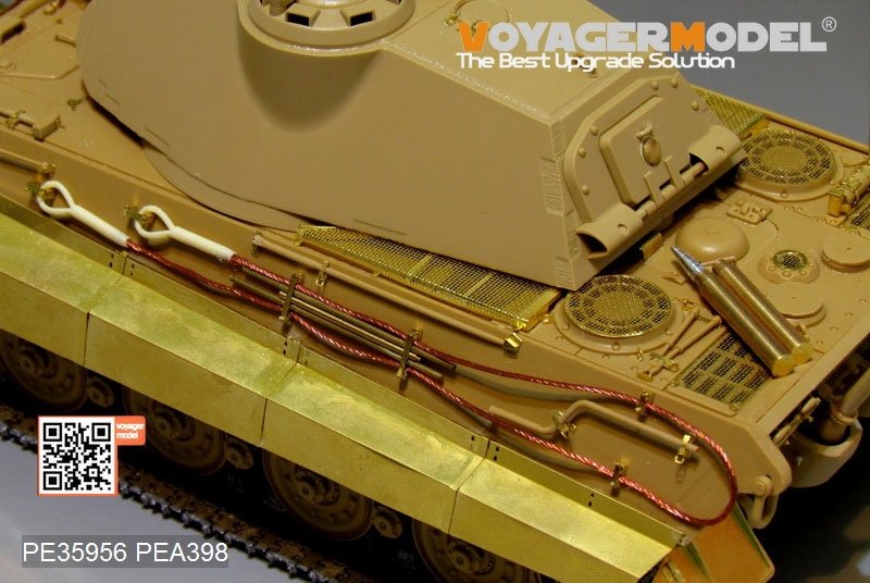 Voyager Model PE35956 WWII German King Tiger (Porsche Turret) For MENG TS-037 1/35 – image 10