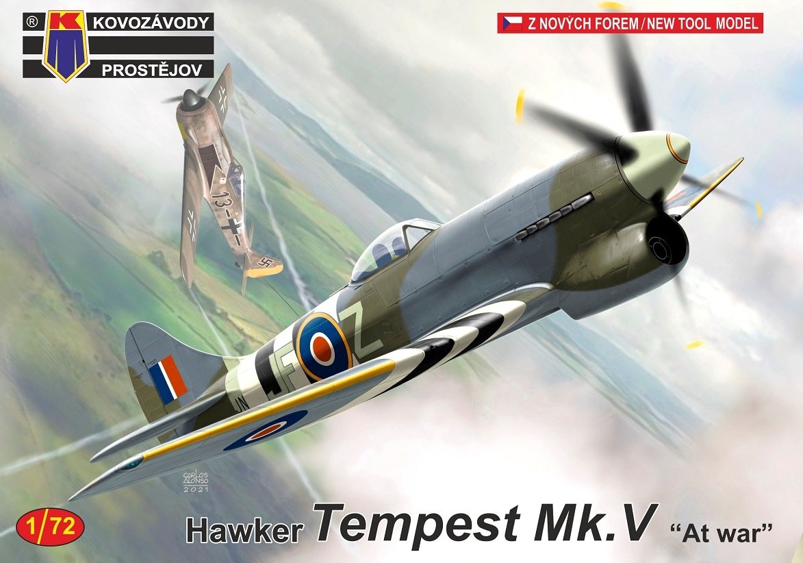 Kovozavody Prostejov KPM0252 Tempest Mk.V “At war” 1/72