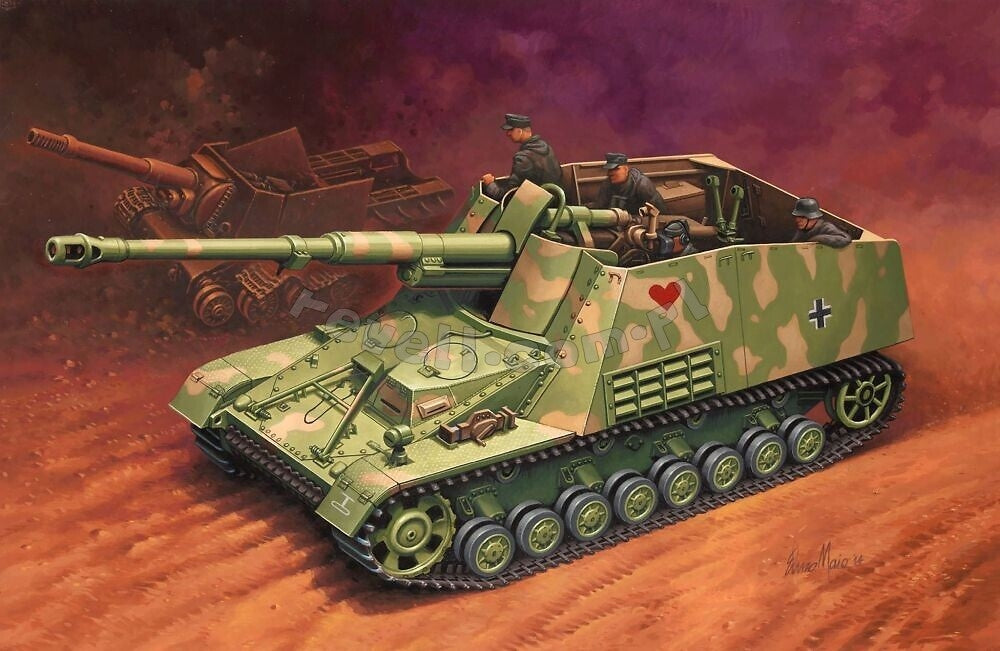 Revell 63358 Sd.Kfz. 164 Nashorn - coffret de maquettes 1/72 – image 3