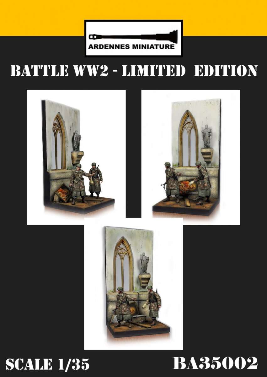 Ardennes Miniature BA35002 Battle WW2 (Set 2) 1/35 – obrázek 2