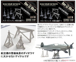 Das Werk DW4801 German Luftwaffe Jack Stand Set - Standard Edition 1/48 – Bild 2