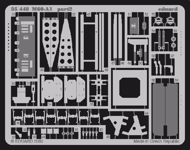 Eduard 35448 M-60A1 1/35 Academy – image 2