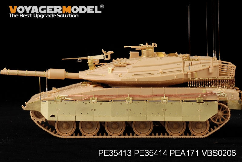 Voyager Model PE35414 Modern Merkava Mk.IV LIC MBT side skirt For ACADEMY 13227 1/35 – obrázek 4