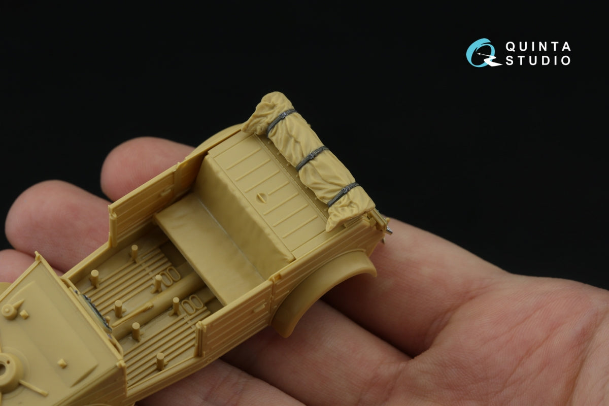 Quinta Studio QD48546 Kubelwagen Type 82 3D-Printed &amp;amp; colored Interior on decal paper (Tamiya) 1/48 – image 6