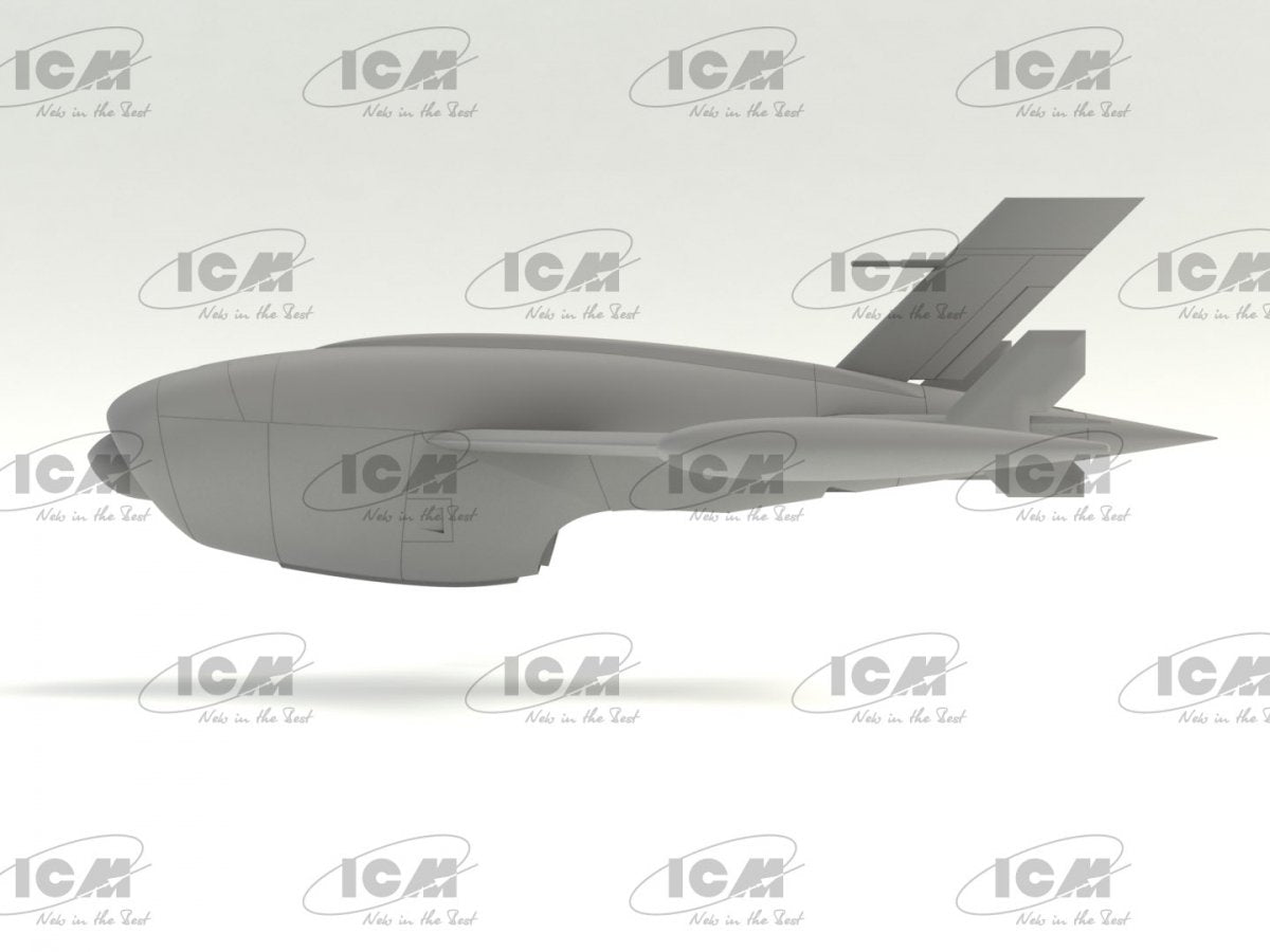 ICM 48400 Q-2A (AQM-34B) Firebee with trailer 1/48 – obrázek 8